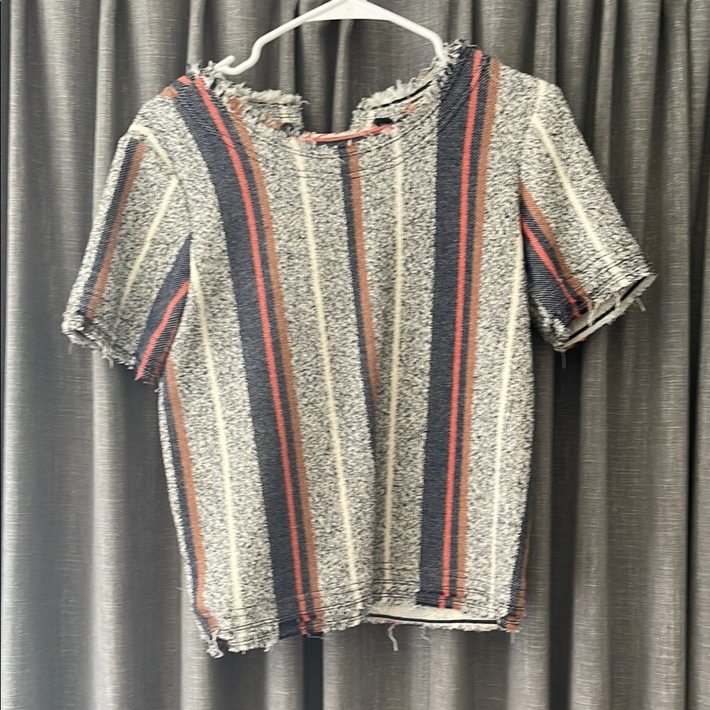 Striped Multicolor Women Top